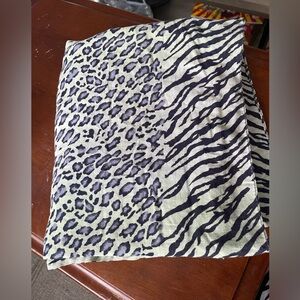 Cheetah zebra print 100% Cotton X long
rectangular Multifunctional Fashion Scarf
